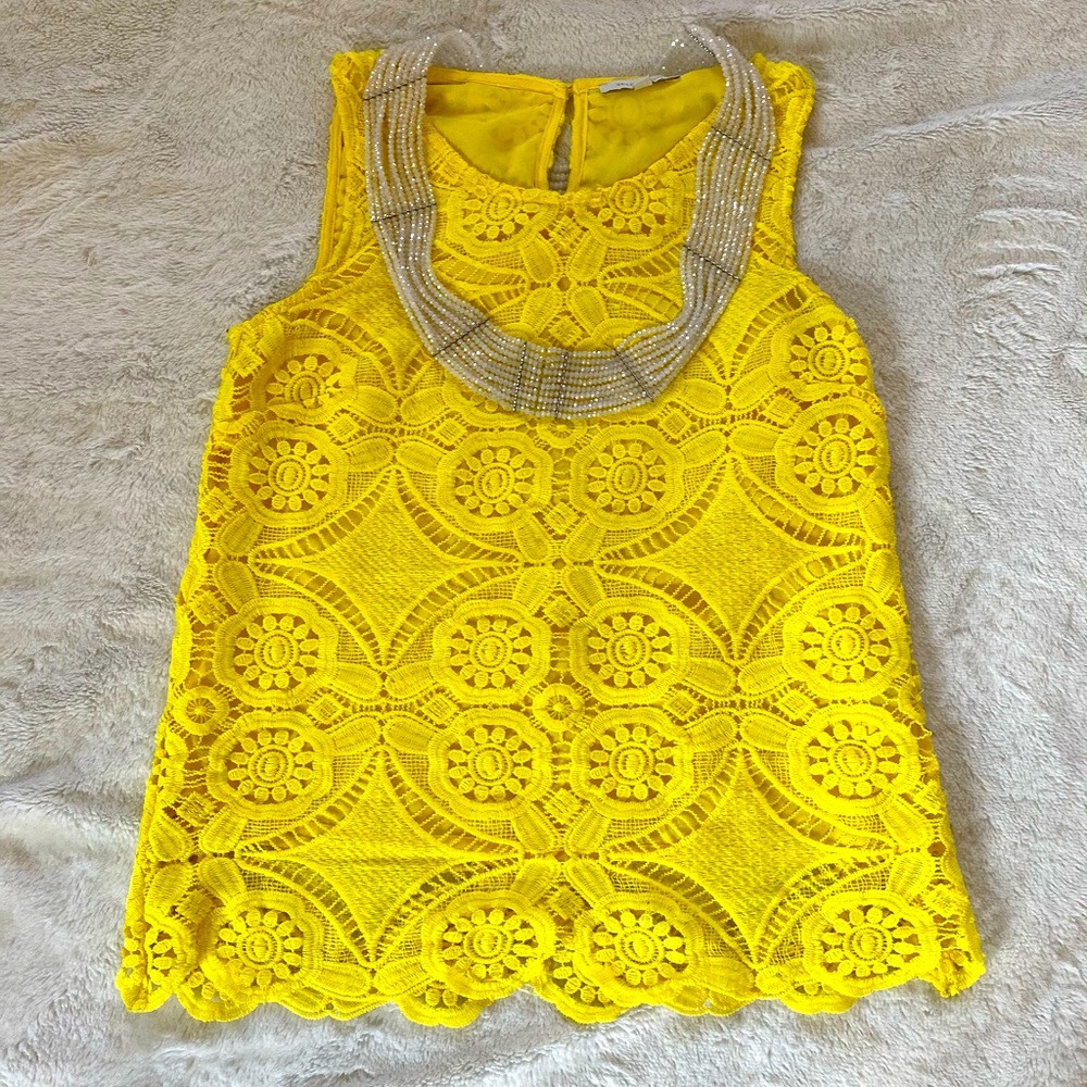 Skies are Blue lace top